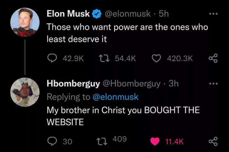 Irony at its peak - #1 