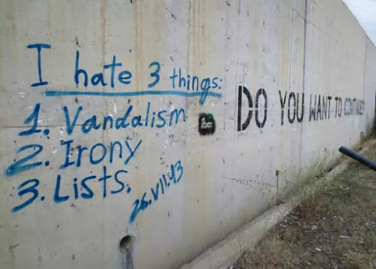 Irony at its peak - #21 