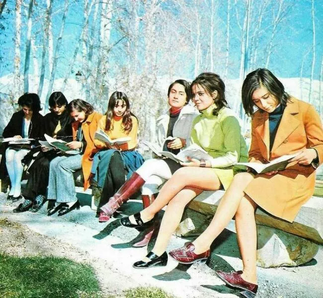 Fascinating moments in history captured in photos - #2 Iranian University Students Prior To The Islamic Revolution, 1971