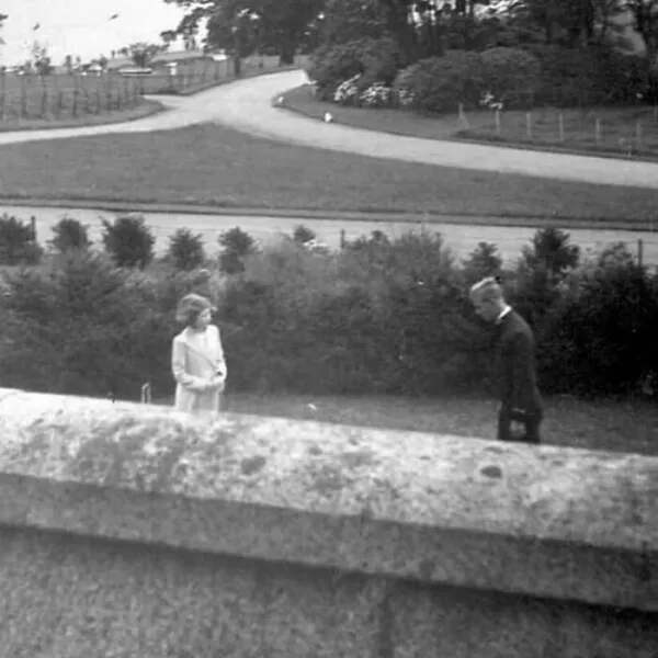 Fascinating moments in history captured in photos - #20 18-Year-Old Philip Meeting Then 13-Year-Old Princess Elizabeth At The Royal Navy College In Dartmouth In 1939