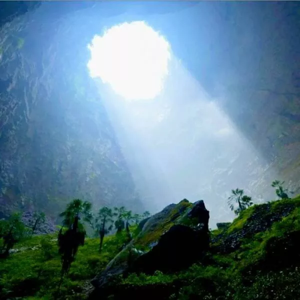 Captivating photos and untold stories from history - #2 A Vast Sinkhole 290 Meters Deep In Xuanen County, Hubei, China, Hosting An Ancient Ecosystem Of Trees, Plants, And Animals Captivating photos and untold stories from history - #2 A Vast Sinkhole 290 Meters Deep In Xuanen County, Hubei, China, Hosting An Ancient Ecosystem Of Trees, Plants, And Animals