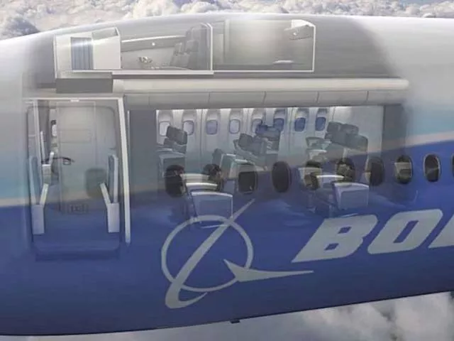 Secret rest areas on planes for crew - #1 