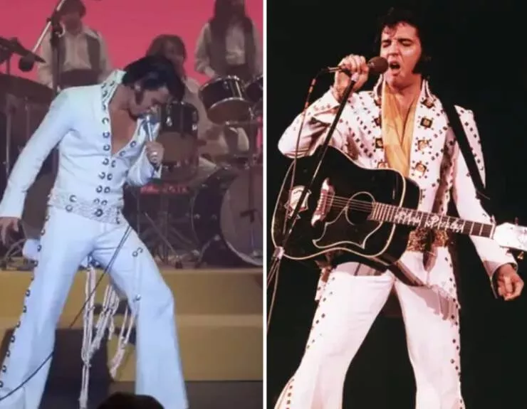 The real people behind iconic tv and film roles - #10 Austin Butler takes on the role of Elvis in Elvis (2022).