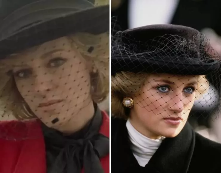 Les vraies personnes derriere les roles iconiques de la television et du cinema - #18 Kristen Stewart incarne la Princesse Diana dans Spencer (2021).