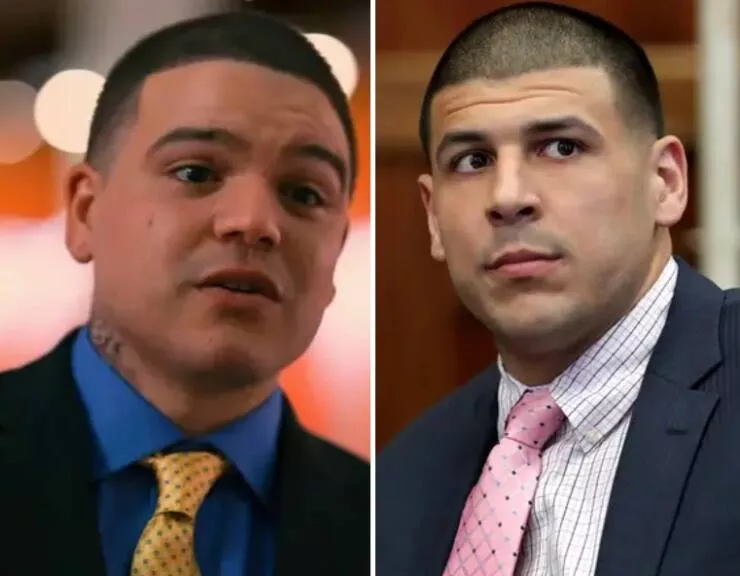 The real people behind iconic tv and film roles - #3 Josh Andrés Rivera takes on the role of Aaron Hernandez in American Sports Story (2024).