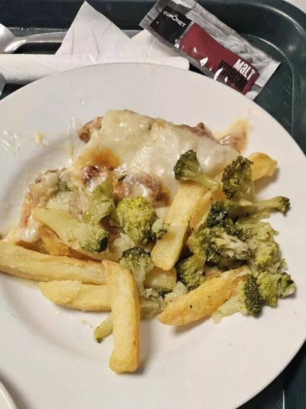 Fascinating hospital food pics from rate my hospital plate - #13 Partner's Meal at Russells Hall Hospital, AMU Ward