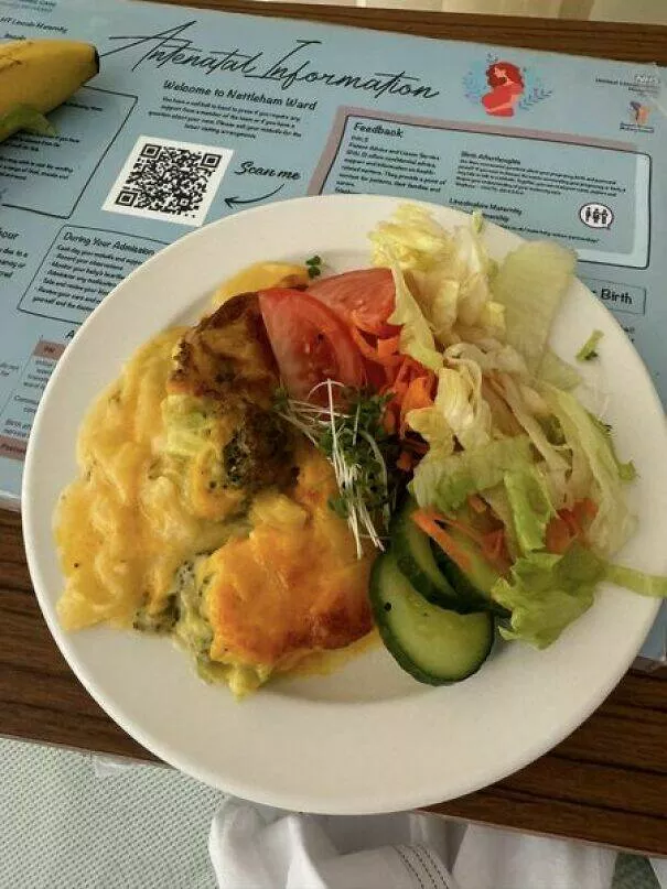 Fascinating hospital food pics from rate my hospital plate - #14 A Compilation from My Time on the Antenatal Ward at Lincoln County