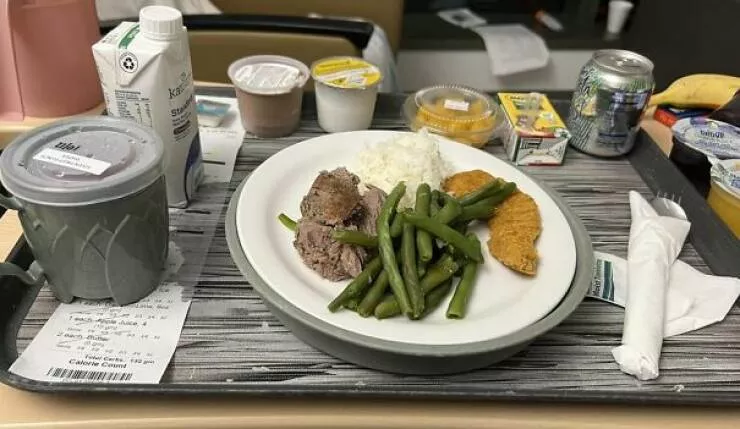 Photos fascinantes de repas dhopital sur rate my hospital plate