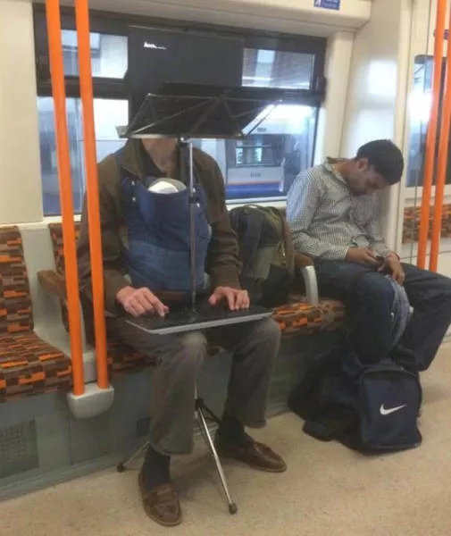 The strangest people in the subway - #10 