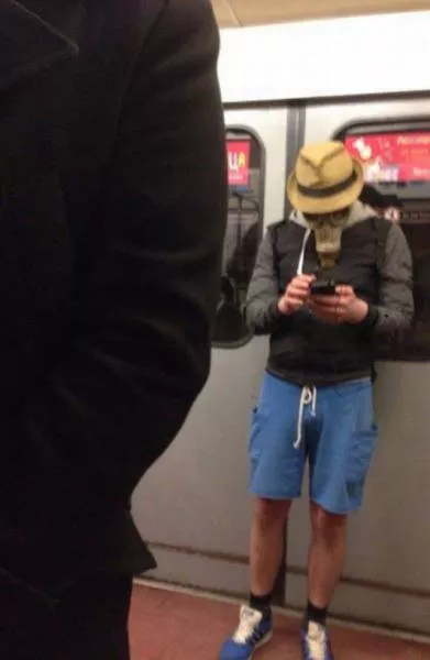 The strangest people in the subway - #32 