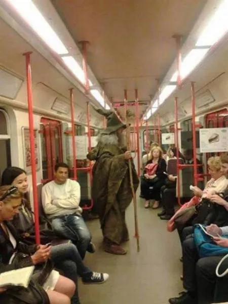 The strangest people in the subway - #37 