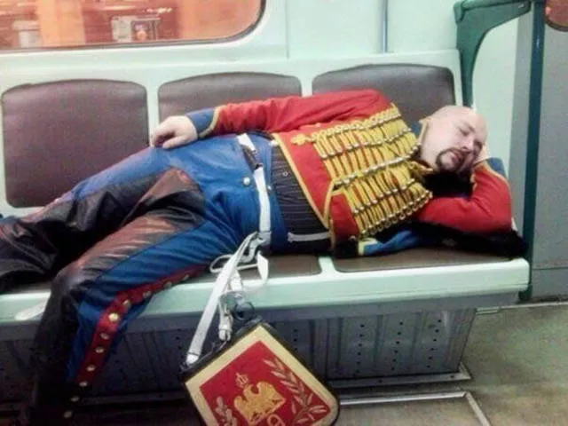 The strangest people in the subway - #38 