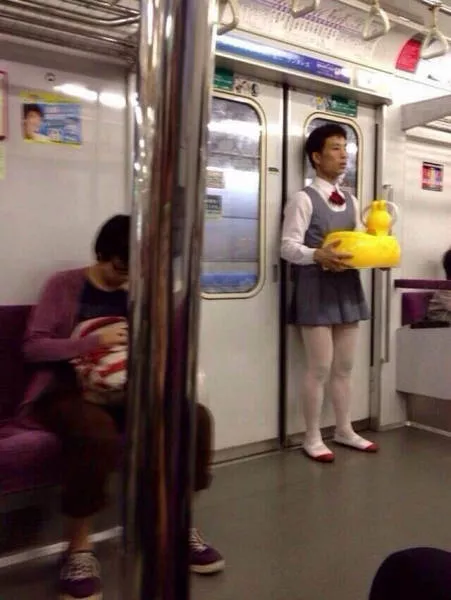 The strangest people in the subway - #4 