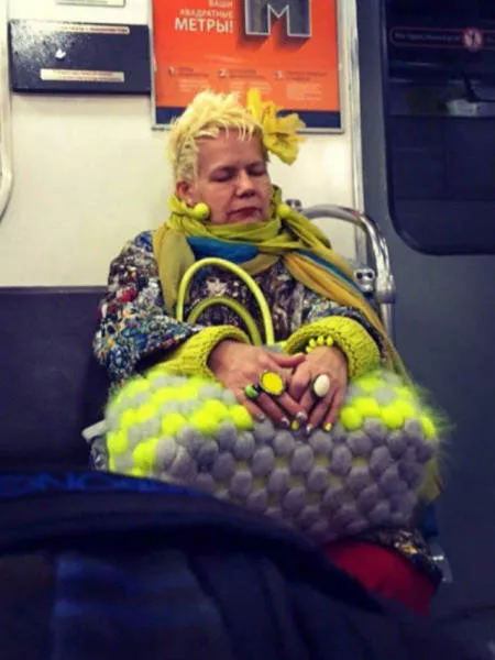 The strangest people in the subway - #44 