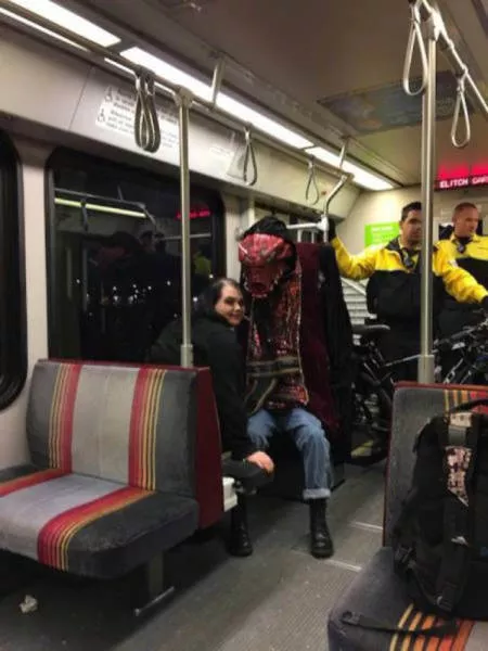 The strangest people in the subway - #45 