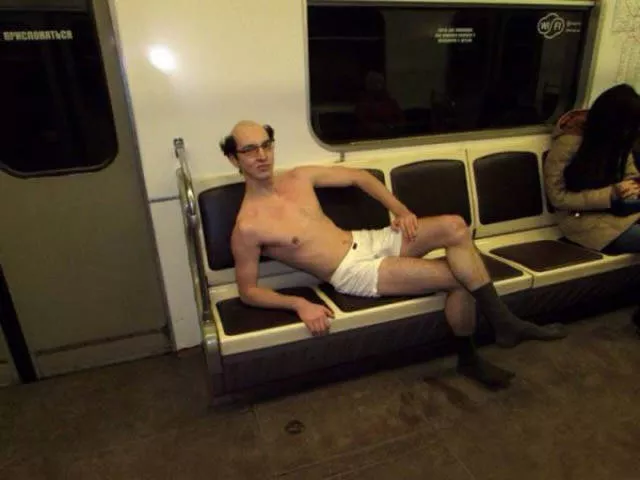 The strangest people in the subway - #49 