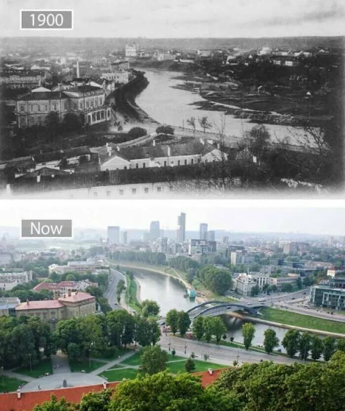 Stunning comparisons of cities through time - #16 Time-Lapse Transformations of Iconic Cities