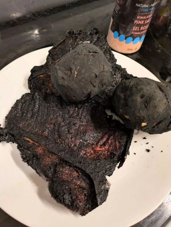 Moments that yell bad day - #1 I’m new to grilling and ended up with a lot of flames on the gas grill. What did I do wrong?