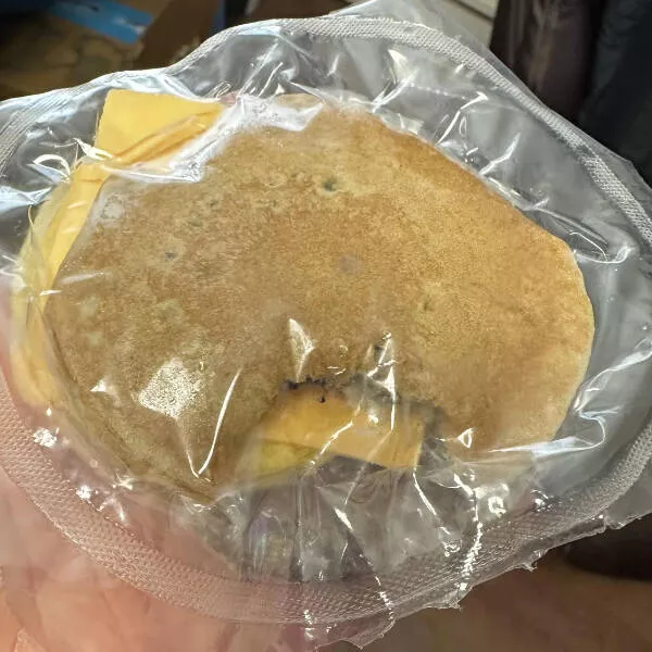 Moments that yell bad day - #11 Someone at the Jimmy Dean assembly line must have been really hungry.