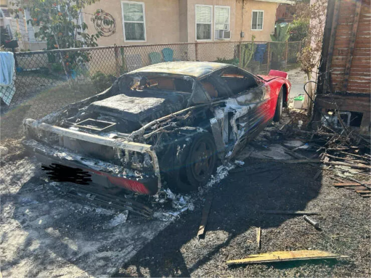 Moments that yell bad day - #7 My neighbor has a Ferrari Testarossa, my dream car, and it looks like it exploded last night.