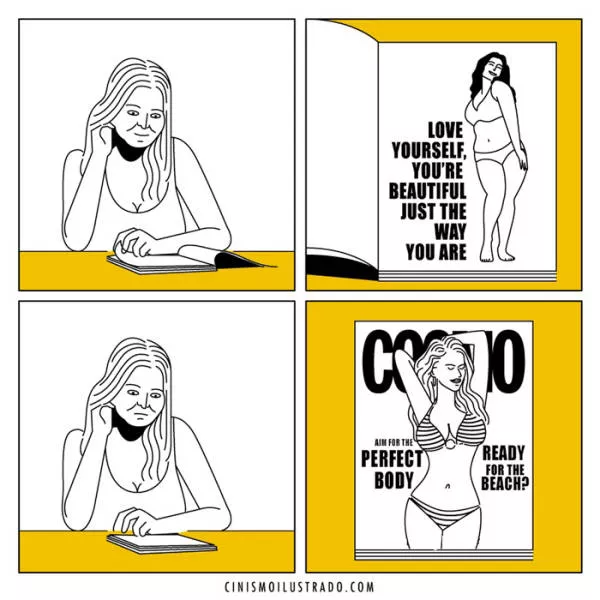 40 drawings that caricature modern life - #32 