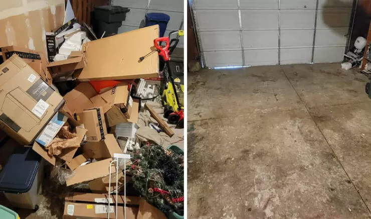 Before and after incredible room transformations from depressing to inspiring 39 pics 1 gif - #3 I’m taking steps to manage my depression. I spoke to my doctor, took their advice, and now I’m feeling good. I cleaned out the garage! This is a huge win for me and just the beginning.