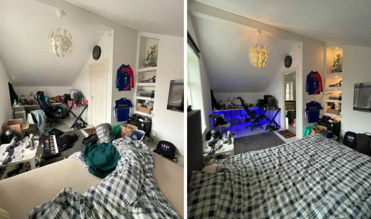 Before and after incredible room transformations from depressing to inspiring 39 pics 1 gif - #37 Finally cleaned my depression room today :) Before and after incredible room transformations from depressing to inspiring 39 pics 1 gif - #37 Finally cleaned my depression room today :)