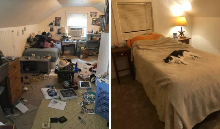 Before and after incredible room transformations from depressing to inspiring 39 pics 1 gif - #6 Update on my depression room!