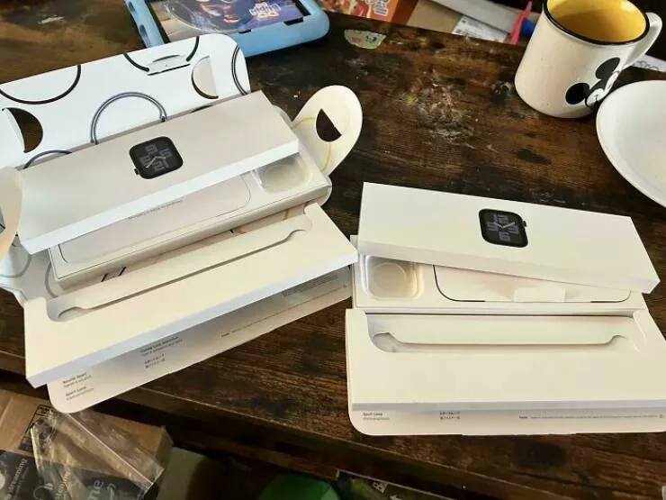 Les attentes contre la realite les pires desastres de shopping en ligne - #11 Commandé une Apple Watch sur Amazon, ils m'ont envoyé une boîte vide. Amazon a proposé de m'envoyer une nouvelle, et ils ont envoyé encore une boîte vide. Joyeuse fête des pères à moi