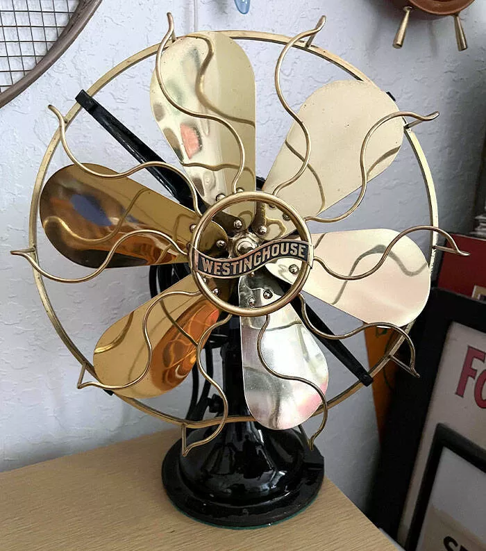 Vintage treasures from the 20th century you rarely spot today - #4 Antique Westinghouse oscillating fan