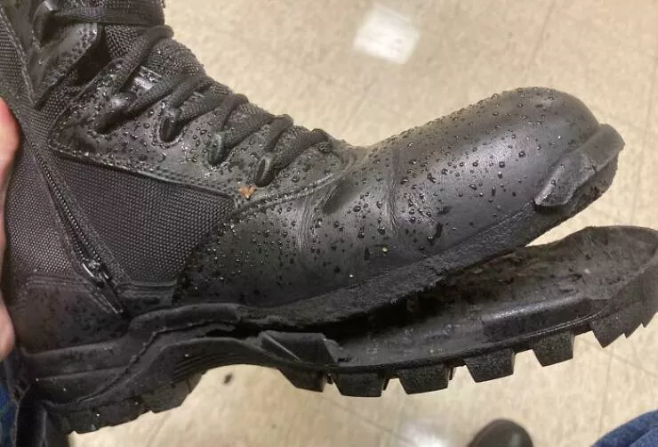 Regrettable purchases that are both sad and funny - #10 Wore my waterproof hiking boots for 30 minutes in the rain—guess they weren’t waterproof