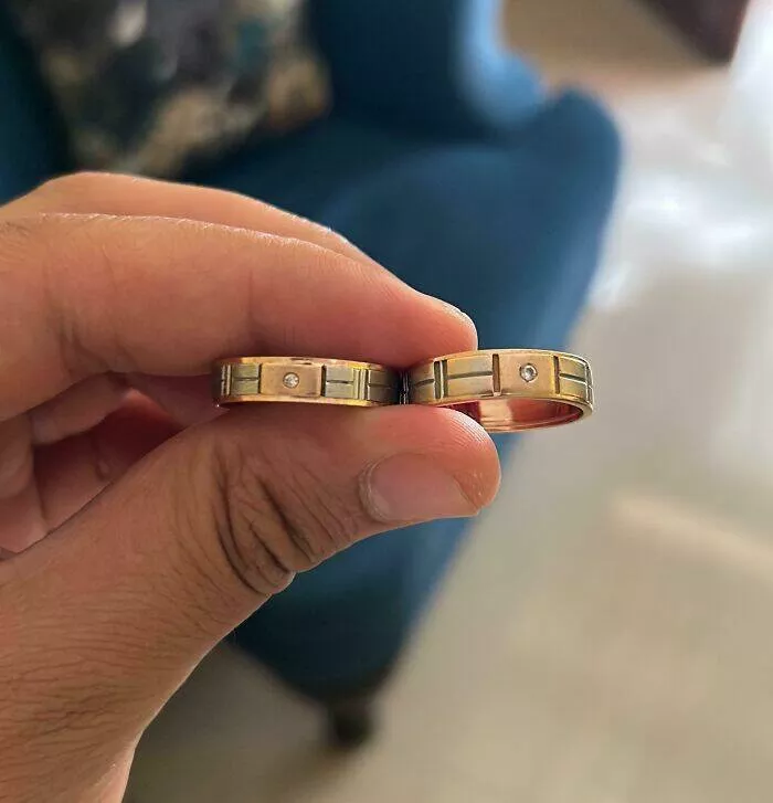 Regrettable purchases that are both sad and funny - #21 Misplaced my wedding ring, bought an identical one, only to find the original at home later