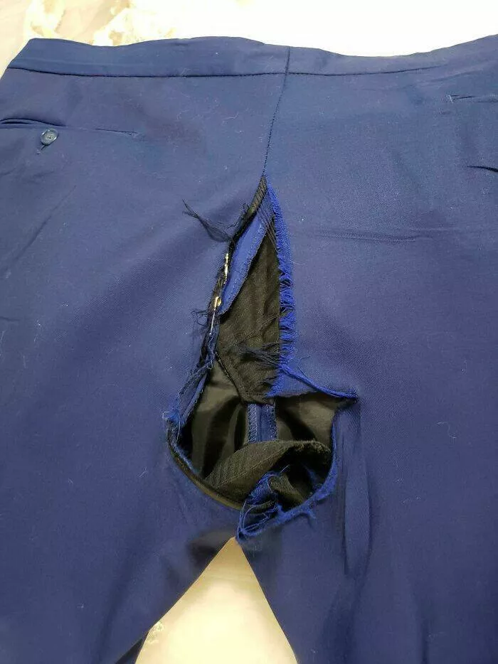 Regrettable purchases that are both sad and funny - #33 My wedding tux pants ripped just 45 minutes before the ceremony