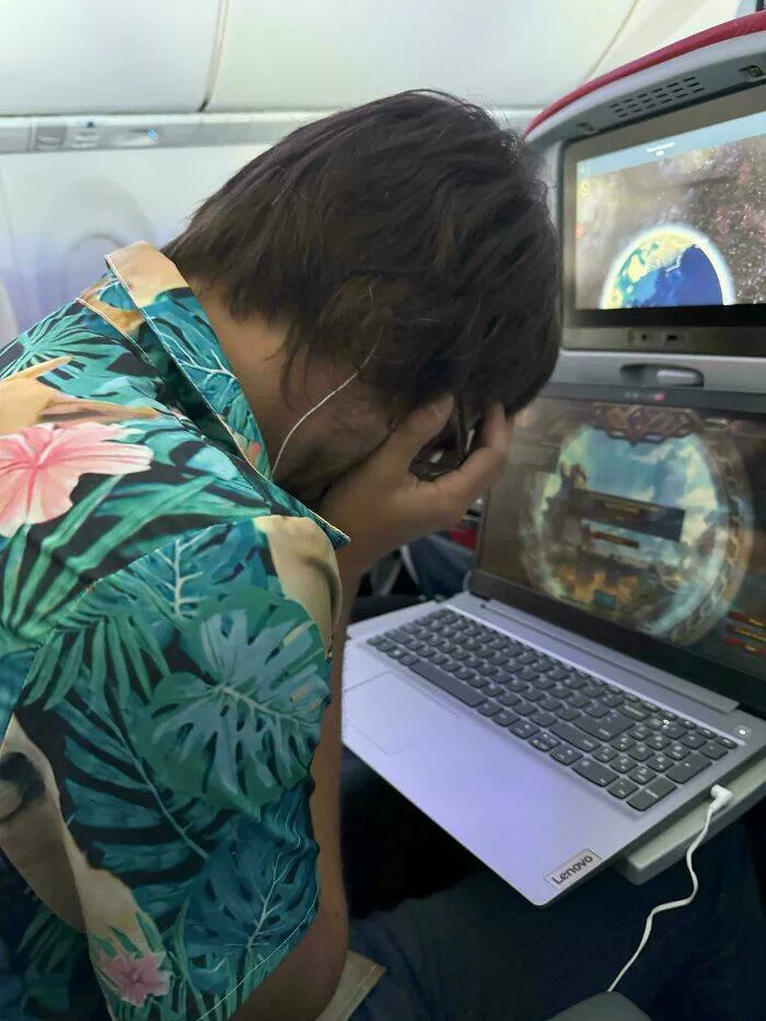 Regrettable purchases that are both sad and funny - #41 Paid for WiFi on my 3-hour flight to play, only for the servers to shut down after 15 minutes