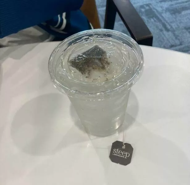 Regrettable purchases that are both sad and funny - #9 Ordered iced tea from my university café, but when I complained, the barista said, 