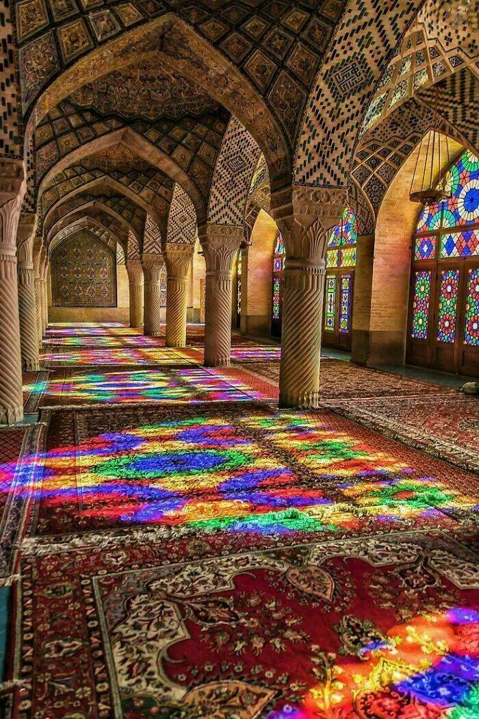 Architectural marvels that took the worlds breath away - #12 Mosque in Shiraz, Iran