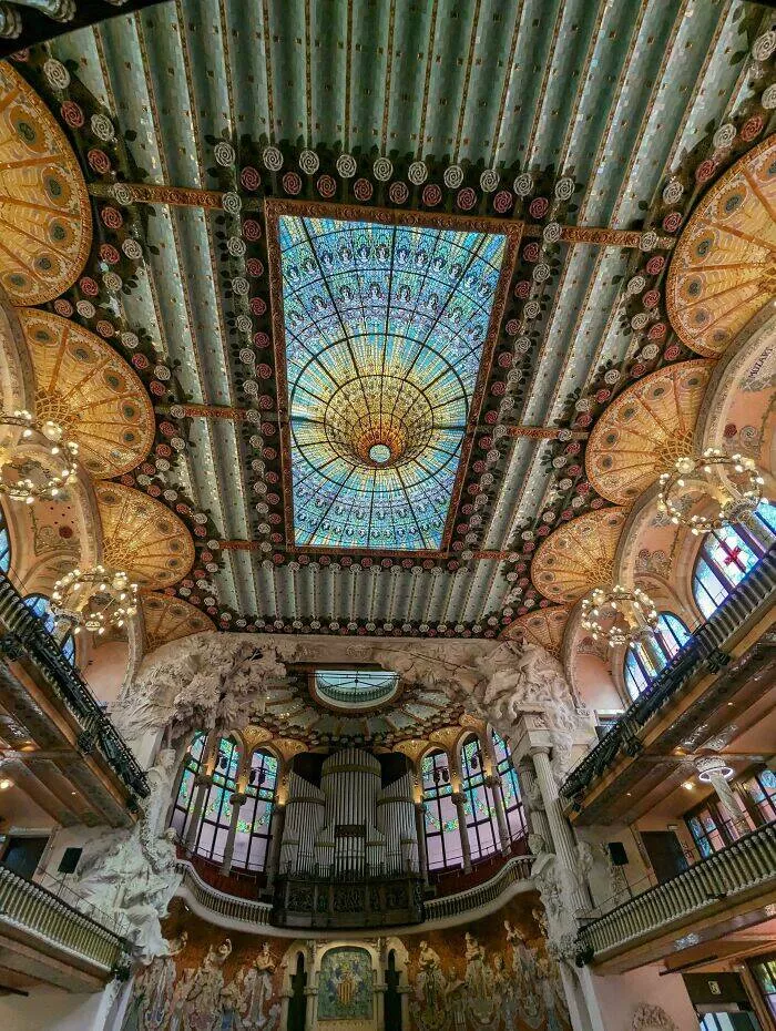 Merveilles architecturales qui ont coupe le souffle du monde - #38 Palau De La Msica Catalana, Barcelone