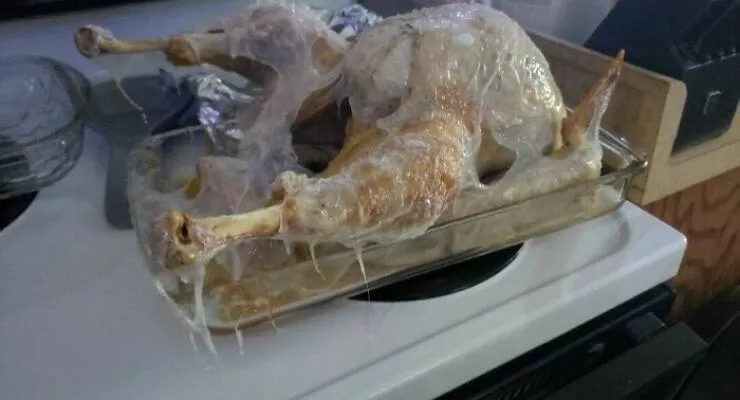 Thanksgiving fails that turned the holiday into a disaster - #13 My Friend Writes Apparently I Bought A Brining Bag Instead Of A Baking Bag