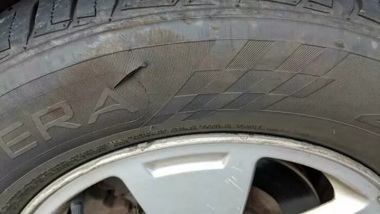 Thanksgiving fails that turned the holiday into a disaster - #32 Someone slashed my tire the night before I was supposed to drive three hours for family dinner