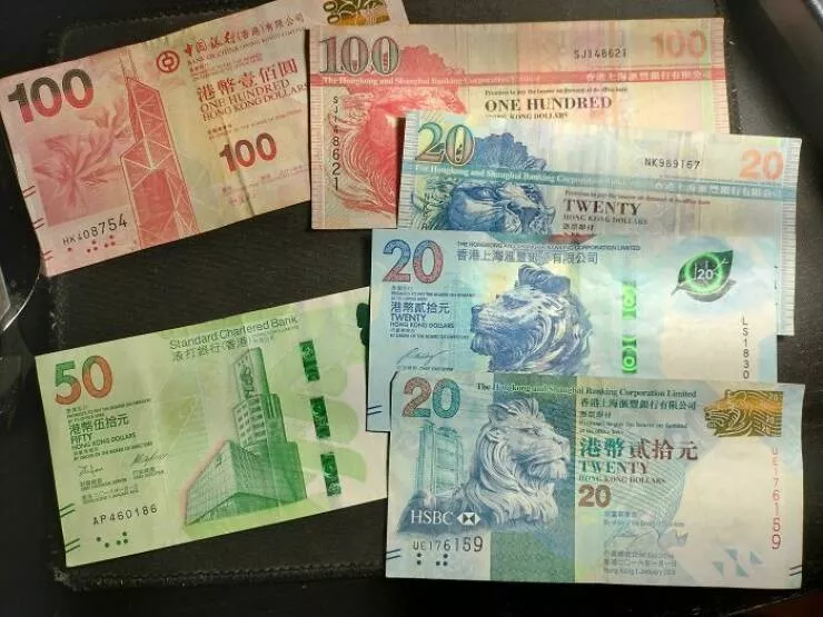 Photos that show how unique china really is - #37 Banks in Hong Kong print their own currency—8 unique designs exist, with 5 shown here