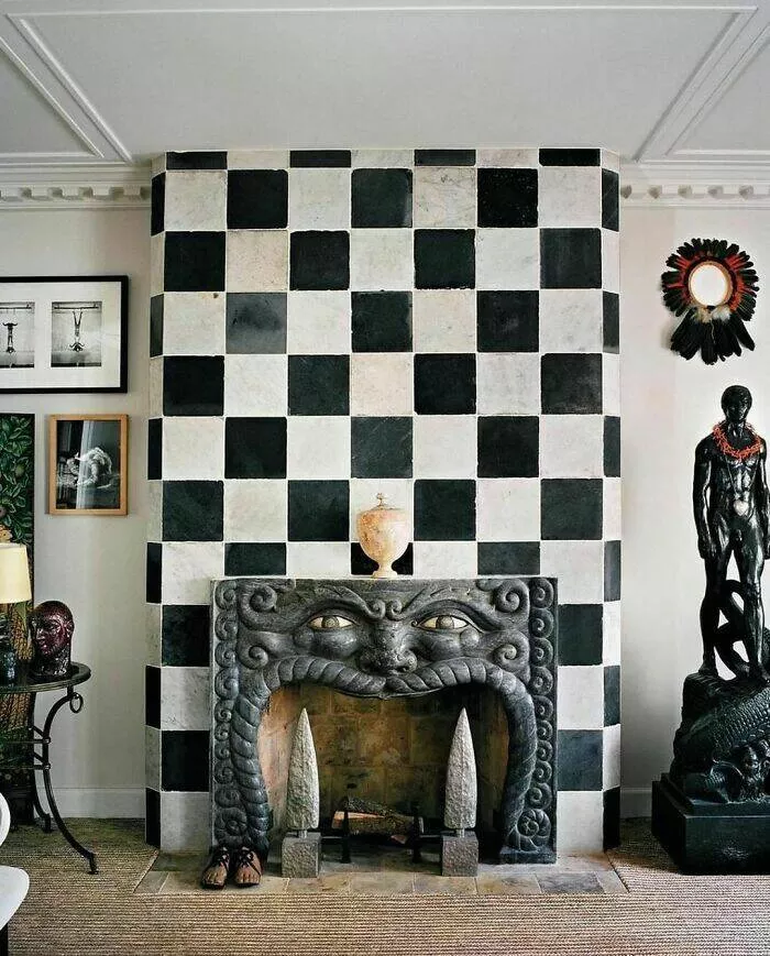 Nostalgic 90s photos that capture the decades unique vibes - #26 Parisian flat of decorator Jacques Grange