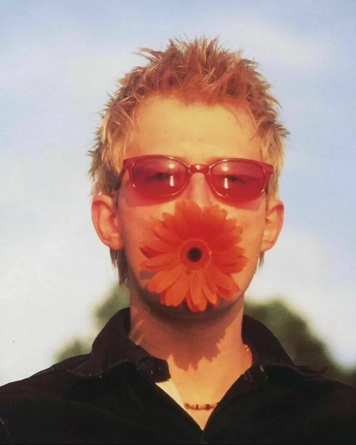 Nostalgic 90s photos that capture the decades unique vibes - #29 Thom Yorke of Radiohead, photographed by Steve Double in Madrid for Melody Maker Magazine (1995)