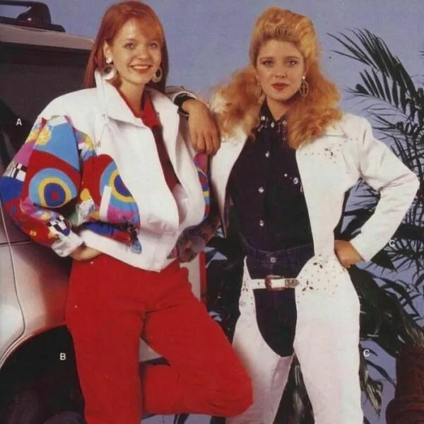 Nostalgic 90s photos that capture the decades unique vibes - #31 Scans from a 1992 Drysdale catalog showcasing Western fashion