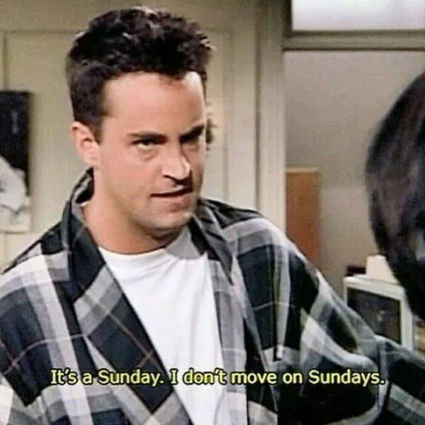 Nostalgic 90s photos that capture the decades unique vibes - #39 Matthew Perry as Chandler Bing in 
