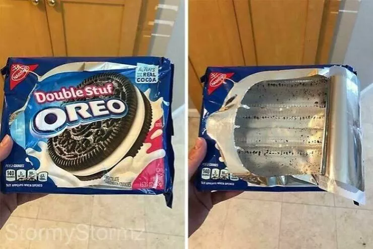 When partners took cluelessness to new heights - #11 My boyfriend put an empty box of double-stuffed Oreos back in the pantry