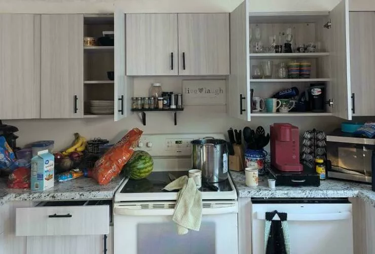 When partners took cluelessness to new heights - #16 The state of our kitchen after my husband’s 