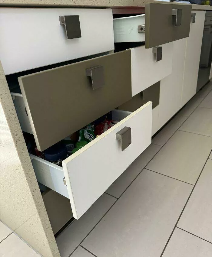 When partners took cluelessness to new heights - #5 My husband never shuts drawers or cupboards