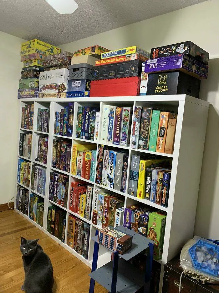 Unique and impressive collections shared by enthusiasts - #18 A board game treasure trove discovered at my friend's place Unique and impressive collections shared by enthusiasts - #18 A board game treasure trove discovered at my friend's place