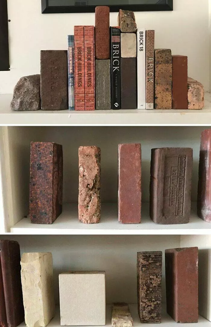 Collections uniques et impressionnantes partagees par des passionnes - #34 Une partie de ma collection de livres et de briques dédiée à la maçonnerie et à l’architecture