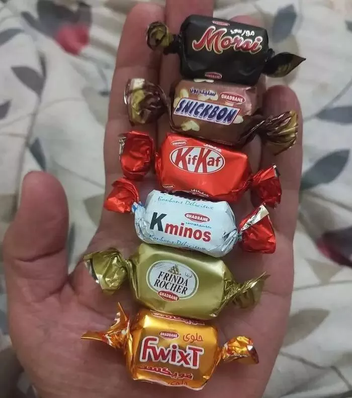 Rare and fascinating photos you have to see - #24 Finally, a collection of knock-off Egyptian candies.